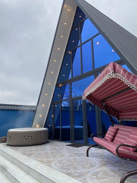 Kirayə (günlük) 3 otaqlı Aframe evlər  80m², Qəbələ