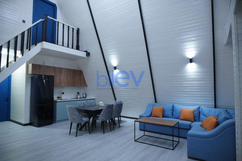 Kirayə (günlük) 2 otaqlı Aframe evlər  50m², Qəbələ