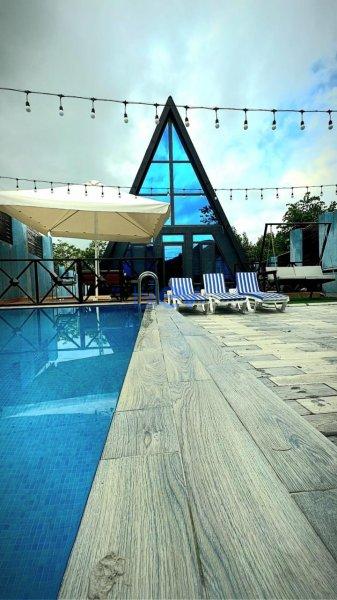 Kirayə (günlük) 2 otaqlı Aframe evlər  50m², Qəbələ