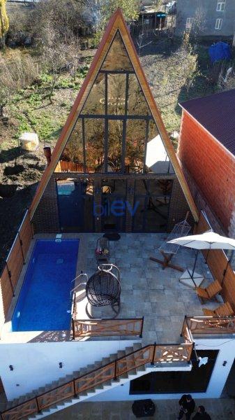 Kirayə (günlük) 3 otaqlı Aframe evlər  120m², Quba