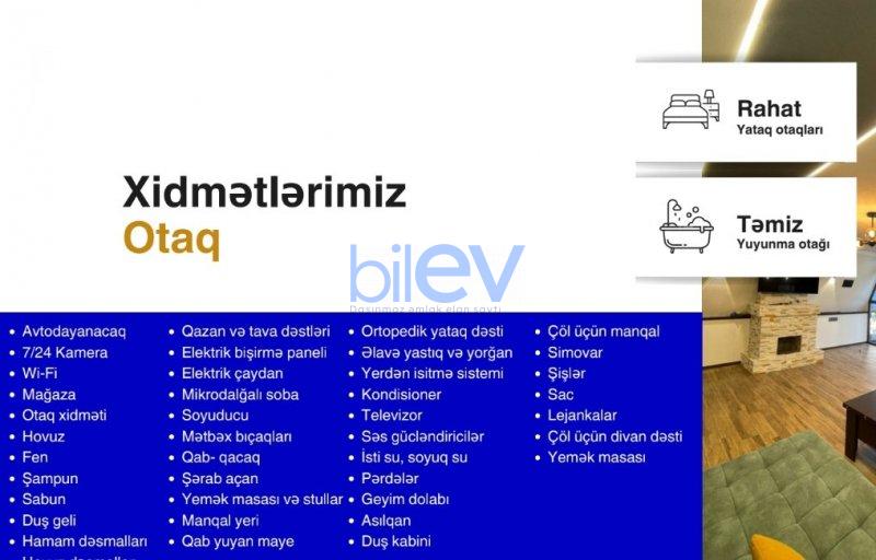 Kirayə (günlük) 5 otaqlı Aframe evlər  300m², Lerik