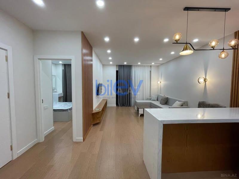 Aylıq Kirayə 2 otaqlı Yeni Tikili bina evi  65.00m², Bakı