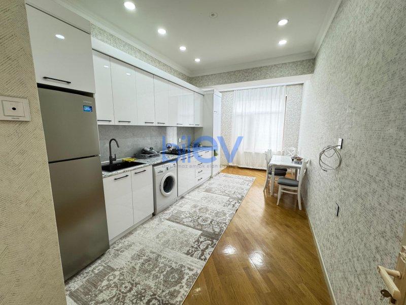 Aylıq Kirayə 2 otaqlı Yeni Tikili bina evi  100m², Bakı
