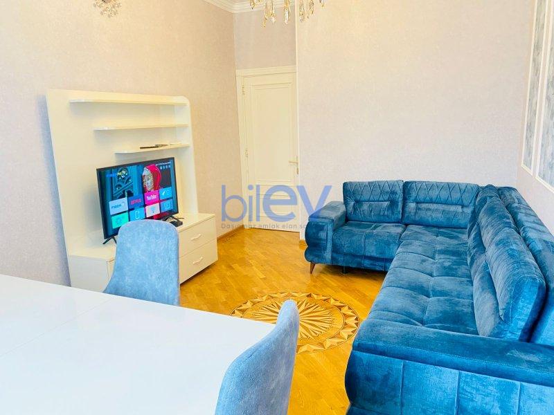 Aylıq Kirayə 2 otaqlı Yeni Tikili bina evi  65.00m², Bakı