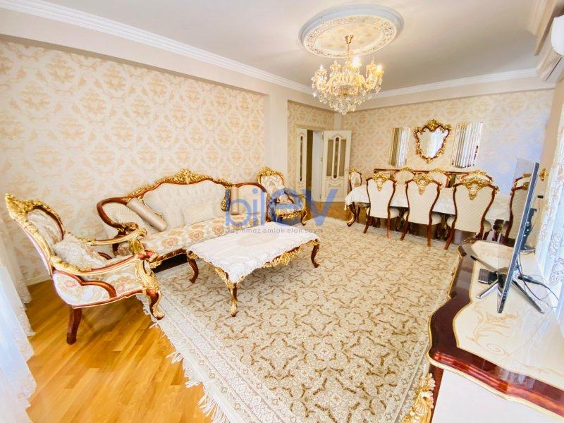 Aylıq Kirayə 3 otaqlı Yeni Tikili bina evi  150m², Bakı