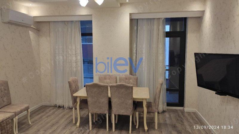 Aylıq Kirayə 2 otaqlı Yeni Tikili bina evi  85m², Bakı