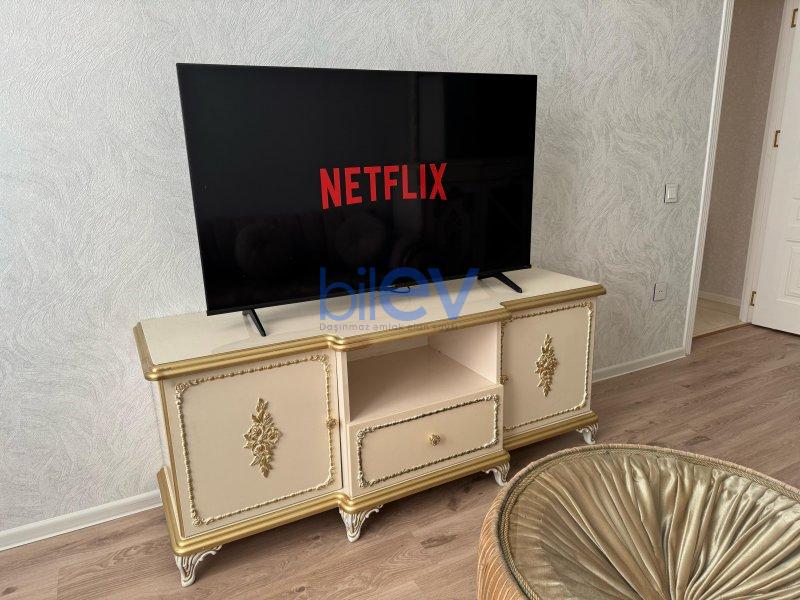 Aylıq Kirayə 3 otaqlı Yeni Tikili bina evi  109m², Bakı