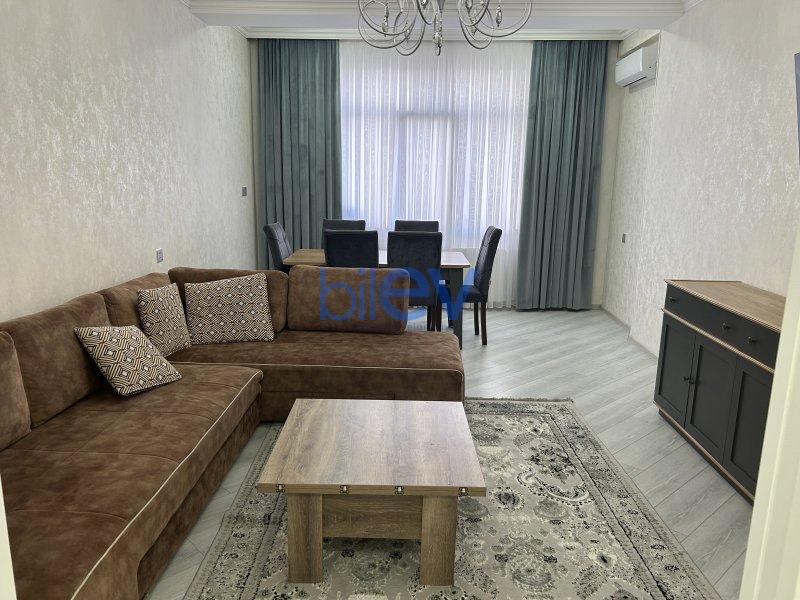 Aylıq Kirayə 2 otaqlı Yeni Tikili bina evi  84m², Bakı