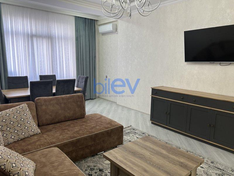 Aylıq Kirayə 2 otaqlı Yeni Tikili bina evi  84m², Bakı