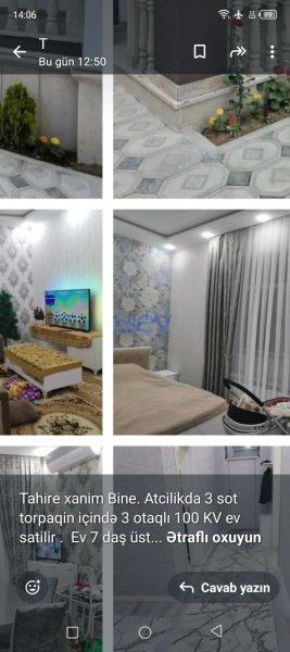 Satılır 3 otaqlı Yeni Tikili  100m², Bakı