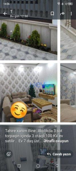 Satılır 3 otaqlı Yeni Tikili  100m², Bakı