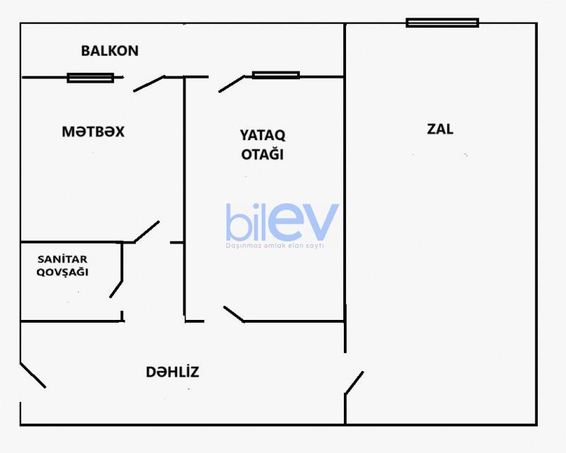 Satılır 2 otaqlı Yeni Tikili  72m², Bakı