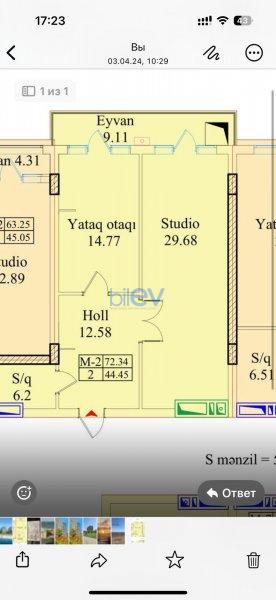Satılır 2 otaqlı Yeni Tikili  73m², Sumqayıt