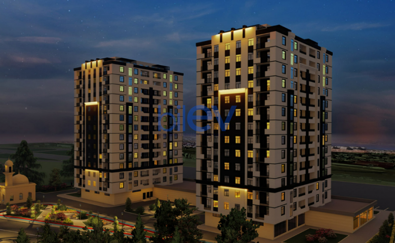 Satış 2 otaqlı Yeni Tikili bina evi  58m², Bakı