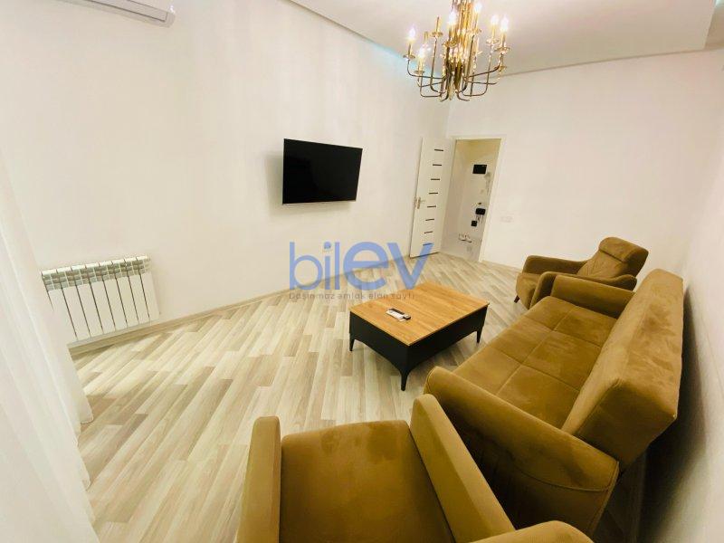 Aylıq Kirayə 2 otaqlı Yeni Tikili bina evi  65.00m², Bakı