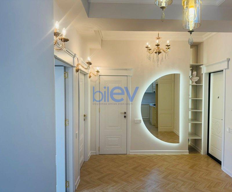 Aylıq Kirayə 2 otaqlı Yeni Tikili bina evi  90m², Bakı