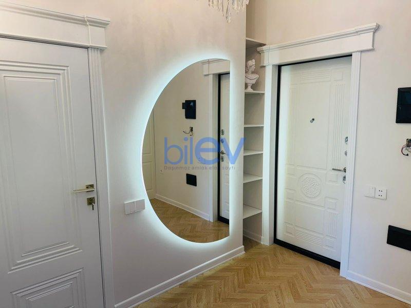 Aylıq Kirayə 2 otaqlı Yeni Tikili bina evi  90m², Bakı