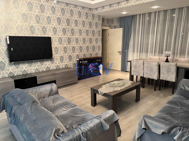 Aylıq Kirayə 3 otaqlı Yeni Tikili bina evi  100m², Bakı
