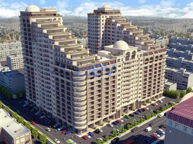 Satış 2 otaqlı Yeni Tikili bina evi  59m², Bakı