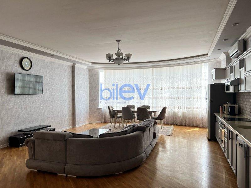 Kirayə (aylıq) 3 otaqlı Yeni Tikili  123m², Bakı