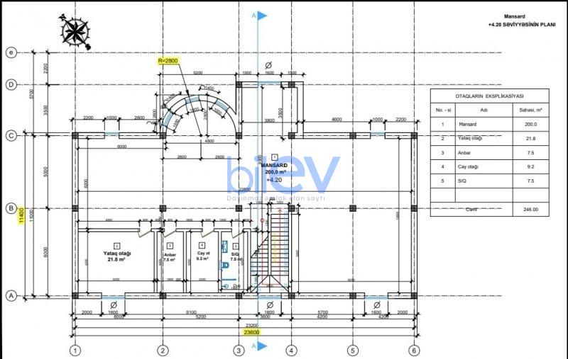 Satılır 11 otaqlı Bağ evi  750m², Bakı