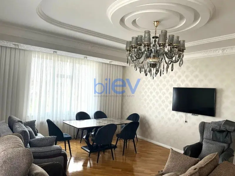 Aylıq Kirayə 3 otaqlı Yeni Tikili bina evi  127m², Bakı