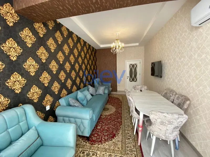 Aylıq Kirayə 2 otaqlı Yeni Tikili bina evi  75m², Bakı