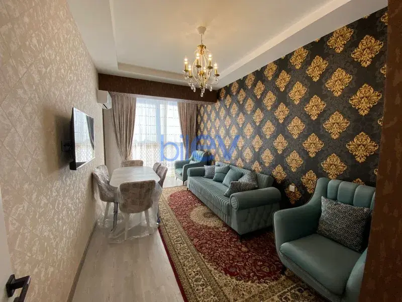 Aylıq Kirayə 2 otaqlı Yeni Tikili bina evi  75m², Bakı