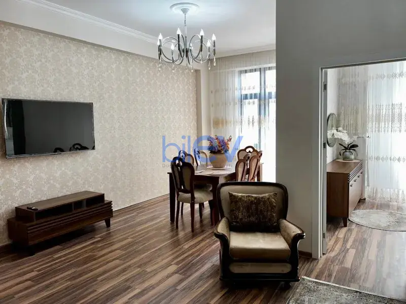 Aylıq Kirayə 2 otaqlı Yeni Tikili bina evi  63m², Bakı