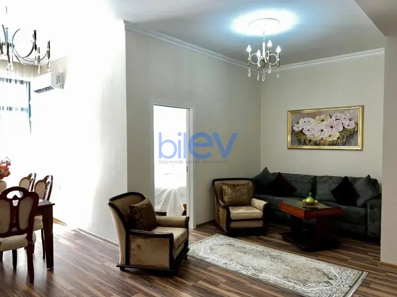 Aylıq Kirayə 2 otaqlı Yeni Tikili bina evi  63m², Bakı
