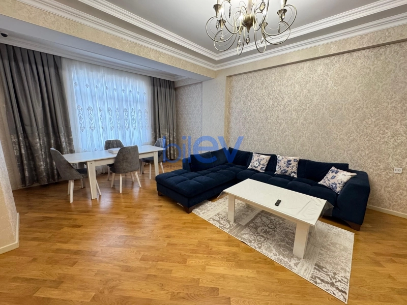 Aylıq Kirayə 2 otaqlı Yeni Tikili bina evi  110m², Bakı