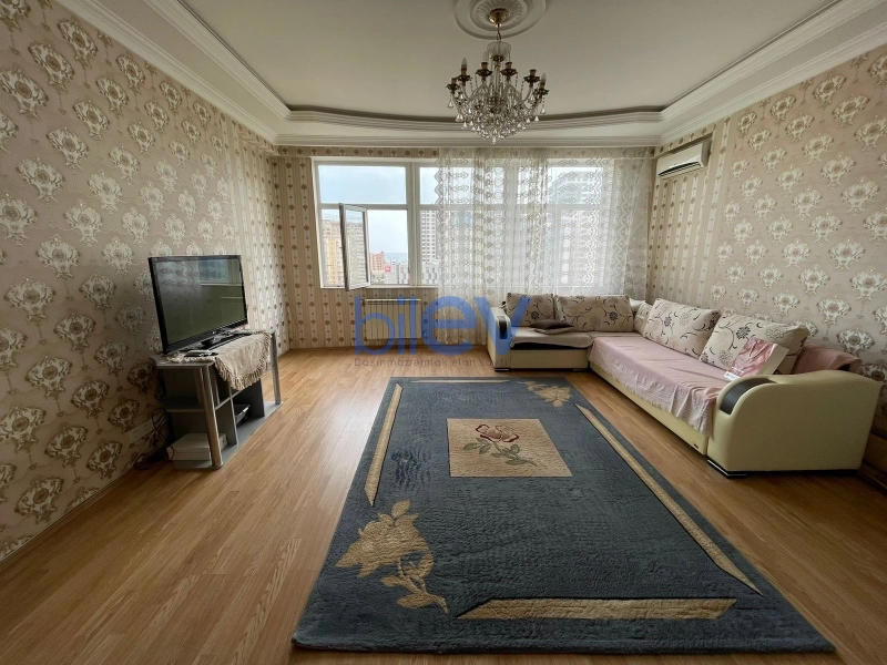 Aylıq Kirayə 2 otaqlı Yeni Tikili bina evi  95m², Bakı