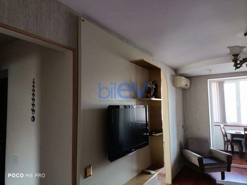 Aylıq Kirayə 3 otaqlı Köhnə Tikili bina evi  65m², Bakı