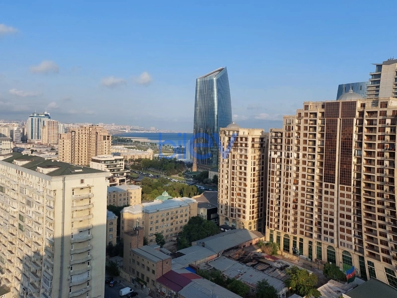 Aylıq Kirayə 2 otaqlı Yeni Tikili bina evi  55m², Bakı