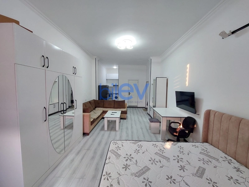 Aylıq Kirayə 1 otaqlı Yeni Tikili bina evi  40m², Bakı