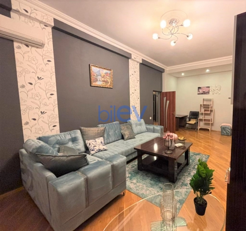 Aylıq Kirayə 2 otaqlı Yeni Tikili bina evi  110m², Bakı