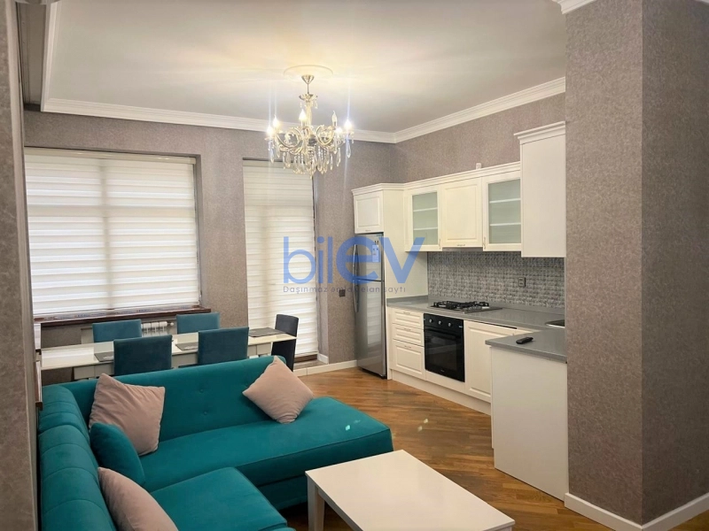 Aylıq Kirayə 2 otaqlı Yeni Tikili  90m², Bakı