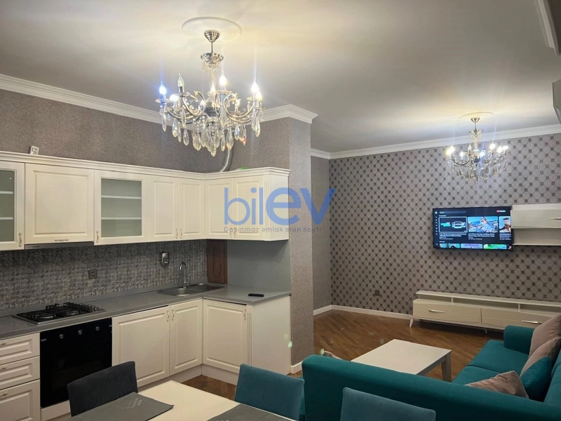 Aylıq Kirayə 2 otaqlı Yeni Tikili  90m², Bakı
