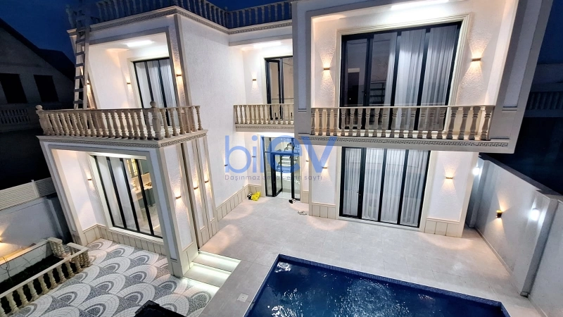 Aylıq Kirayə 4 otaqlı Bağ evi  200m², Bakı