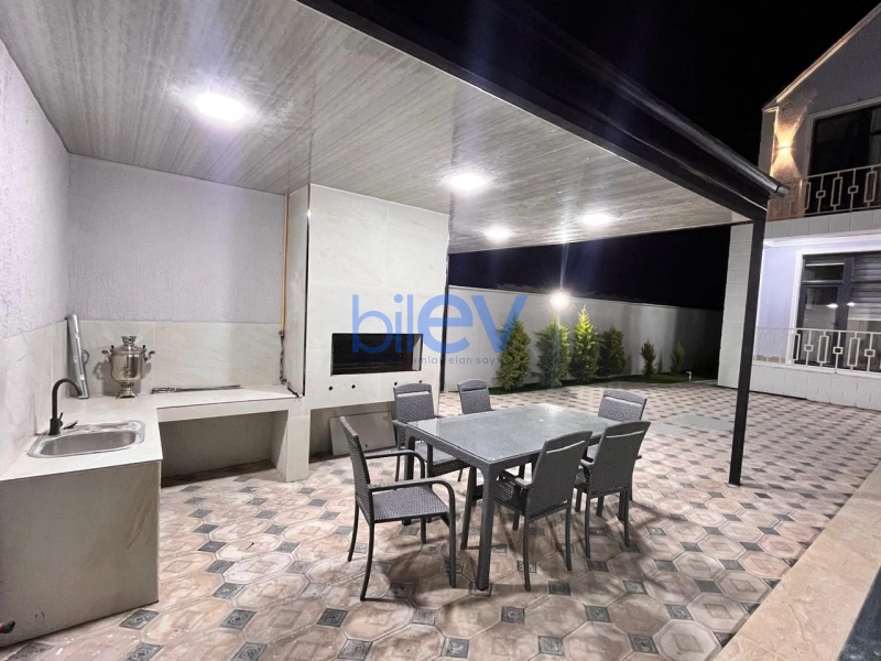 Aylıq Kirayə 4 otaqlı Bağ evi  200m², Bakı