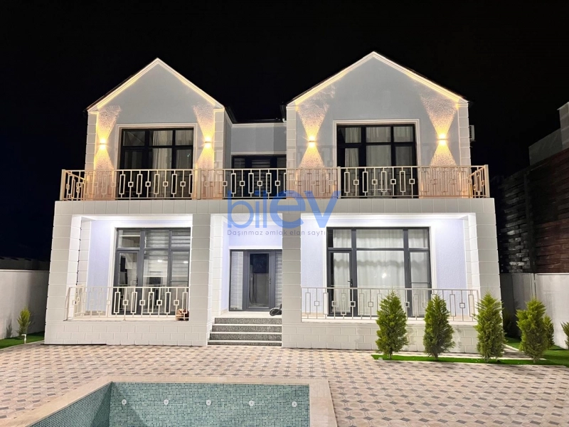 Aylıq Kirayə 4 otaqlı Bağ evi  200m², Bakı