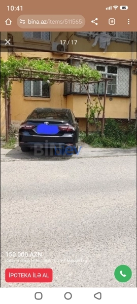 Satış 4 otaqlı Köhnə Tikili  100m², Bakı