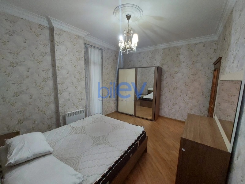 Aylıq Kirayə 2 otaqlı Yeni Tikili bina evi  80m², Bakı