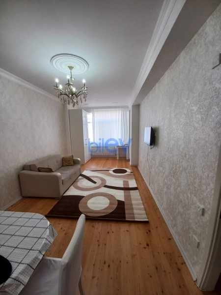 Aylıq Kirayə 2 otaqlı Yeni Tikili bina evi  55m², Bakı