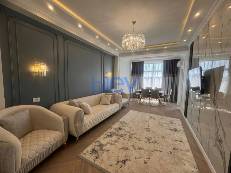 Aylıq Kirayə 2 otaqlı Yeni Tikili bina evi  88m², Bakı