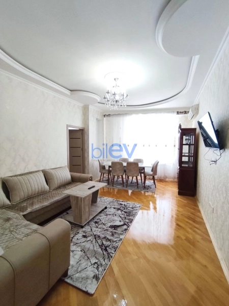 Aylıq Kirayə 3 otaqlı Yeni Tikili bina evi  100m², Bakı