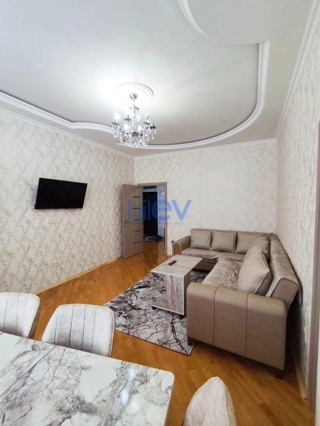 Aylıq Kirayə 3 otaqlı Yeni Tikili bina evi  100m², Bakı