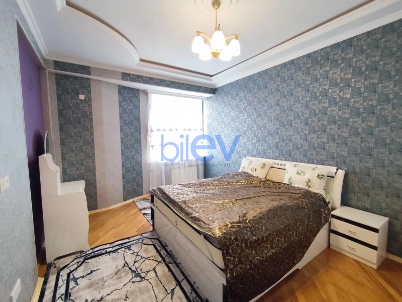 Aylıq Kirayə 3 otaqlı Yeni Tikili bina evi  100m², Bakı