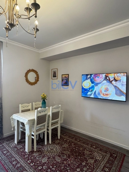 Aylıq Kirayə 2 otaqlı Yeni Tikili bina evi  70m², Bakı