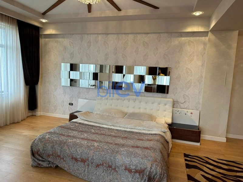 Aylıq Kirayə 3 otaqlı Yeni Tikili bina evi  170m², Bakı